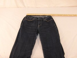 Adult Women&#39;s Levi Strauss &amp; Co 529 Curvy Boot Cut Dark Blue Denim Jeans 30072 - £20.23 GBP