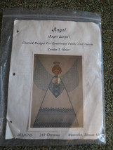 1982 LSM Designs ANGEL Charted Needlepoint Design by Louise Meier - 6&quot; x... - £3.97 GBP