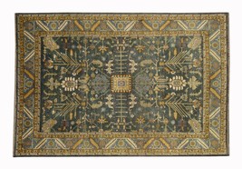 Slate Blue Green Antique Soltanabad Mahal Wool 10x14 Color NEW Rug-1314 - £2,058.06 GBP