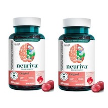 2x READ**  NEURIVA Brain Supplement for Memory &amp; Focus with Phosphatidylserine &amp; - £19.69 GBP