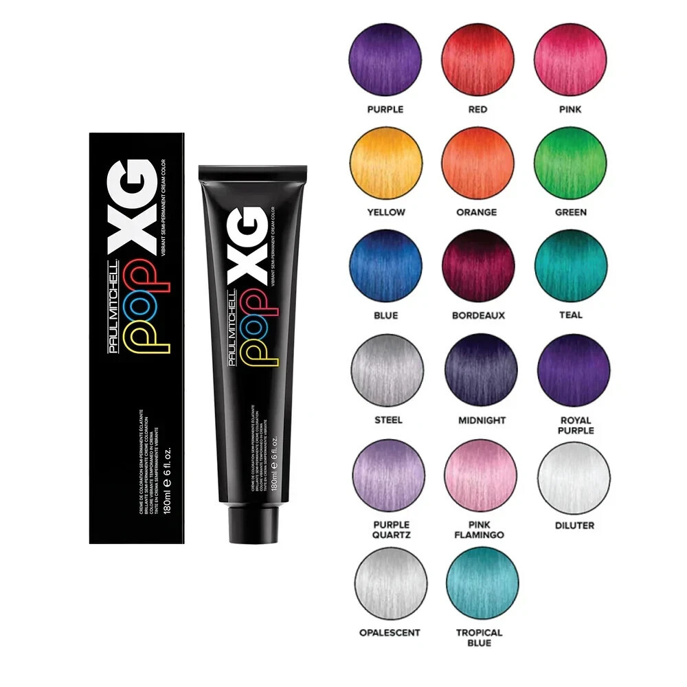 PAUL MITCHELL POP XG 6 fl oz SEMI PERMANENT COLOR *DISCONTINUED* - $15.78+ PAUL MITCHELL POP XG 6 fl oz SEMI PERMANENT COLOR *DISCONTINUED* - $15.78+