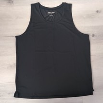 Ash &amp; Erie Tanktop Men&#39;s Medium Black Lightweight Sleeveless Breathable ... - $21.78