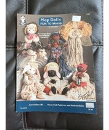 Mop Dolls Fun To Make by Judy Askins for Suzanne McNeill Design Original... - £6.68 GBP