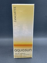 Lancaster Aquasun 3.4oz/100ml Eau De Toilette Spray Women Rare ~ New &amp; Sealed - £43.40 GBP