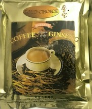 1/3/6/8 Bags, Gold Choice Instant Coffee Premix With Ginseng 14.08 Oz / ... - £15.54 GBP+