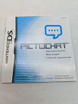Nintendo DS Pictochat Instruction Booklet Manual - $6.92
