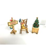 Cherished Teddies Old Fashioned Christmas Accessories New in Box Vtg 199... - £29.79 GBP