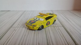Disney Pixar&#39;s Cars Die Cast Piston Cup Pace Car Yellow 1:55 Scale - $4.92