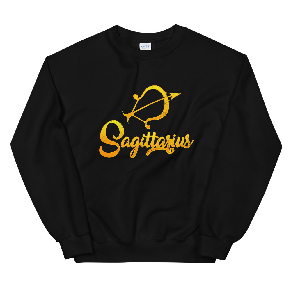 Vintage Sagittarius Zodiac Sign Retro Horoscope Birthday Gift Idea Unisex Sweats