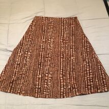 nine &amp; co by nine west skirt elastic waist band a line skirt size medium... - $18.60