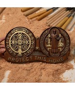 St.Benedict&#39;s Exorcism Medal Christian Wall Plaque 16&quot; - €60,37 EUR+