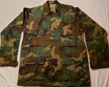 NEW USGI BDU WOODLAND TACTICAL HOT WEATHER MENS UNIFORM COMBAT JACKET ML - $33.26