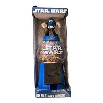 Star Wars Han Solo M&amp;Ms Blue Candy Dispenser Gumball Style Mms - £18.42 GBP