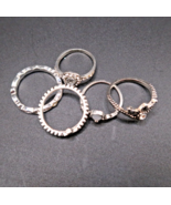 Costume Jewelry Ring Mixed Lot #1 US Sizes 5.5, 7, 8 - £16.39 GBP