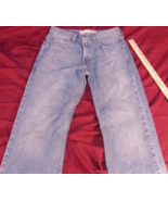 LEVI STRAUSS 514 SLIM STRAIGHT LIGHT BLUE WASH JEAN BOYS DENIM PANTS YOU... - $18.67 CAD