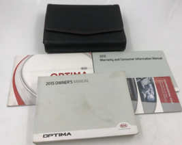 2015 Kia Optima Owners Manual Handbook Set with Case OEM M01B11057 - £14.15 GBP