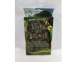 *Missing Instructions* Sticks And Stones A Prehistoric Card Game  - $8.90