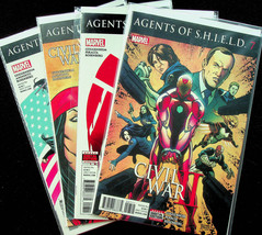 Agents of S.H.I.E.L.D. #7-10 (Jul-Oct 2016, Marvel) - Comic Set of 4 - Near Mint - £12.41 GBP