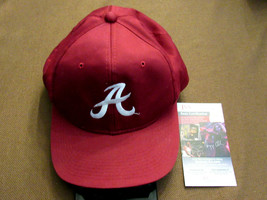 Ken Kenny Stabler Alabama Tide Hof Signed Auto Vintage Alabama Tide Cap Hat Jsa - £200.95 GBP