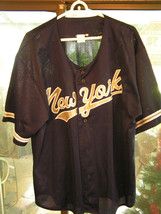 New York City NY "Baseball" Style Jersey With Buttons- Nicely Made! - $18.49