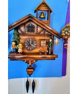 Citizen/Poppo Mountain School House Bell Ringer Cuckoo Clock - $494.01