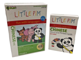 Little Pim Chinese Mandarin Word &amp; Phrase Cards DVD Set Language NEW Kids - $27.69