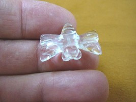 (Y-DRAG-505) 1&quot; Quartz flying Dragonfly gemstone FIGURINE gem carving in... - $8.59