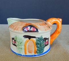 Vintage ceramic cottage house creamer pitcher made in occupied Japan - $20.00