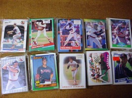 Lot #2 of (10) Complete California Angels Baseball Team Sets-1986 to 1991 - £6.79 GBP