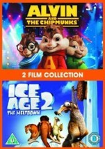 Alvin And The Chipmunks/Ice Age 2 DVD (2010) Jason Lee, Hill (DIR) Cert U 2 Pre- - £13.96 GBP