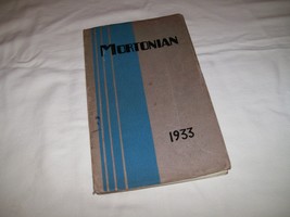 1933 Mortonian - 1933 Morton High School Yearbook - Cicero IL Illinois - $39.99