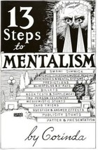 13 Steps to Mentalism - by Corinda - Hard Cover Book - £27.21 GBP