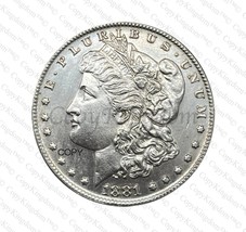 1881 O Morgan Silver Dollar Commemorative COPY coin - $14.99