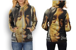 2pac Album Tupac Shaku130 Zipped Hoodie for Women - $50.65 CAD+