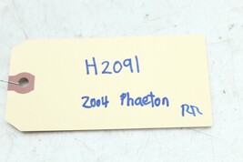 04-06 VOLKSWAGEN PHAETON REAR RIGHT DOOR EXTERIOR WINDOW CHROME STRIP TRIM H2091 image 13