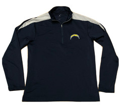 Antigua NFL San Diego Chargers Long Sleeve Pullover Polo Shirt Adult S N... - £10.75 GBP