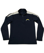 Antigua NFL San Diego Chargers Long Sleeve Pullover Polo Shirt Adult S N... - £10.90 GBP