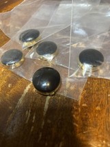 2 Each Vintage Button Covers for Men Shirts.  Cuff Enhancers.  Tuxedo, Swank. - $11.88