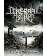 CEREBRAL BORE Maniacal Miscreation FLAG CLOTH POSTER Brutal Death Metal - £15.79 GBP