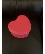Pink Heart Shape Jewelry Pouch Box Case Travel - $14.00