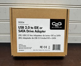 C2G USB 2.0 To IDE Or SATA Drive Adapter Cables To Go Hard Disk Kit 3050... - £15.95 GBP