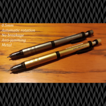 ZEBRA mechanical Pen Auto rotation Anti jam ＆ breakage Gold Gun metallic... - $31.49