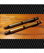 ZEBRA mechanical Pen Auto rotation Anti jam ＆ breakage Gold Gun metallic... - £24.76 GBP
