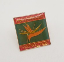 HAWAIIAN PARADISE Hawaii Fun Travel Lapel Hat Pin Souvenir Bird of Paradise - £15.66 GBP