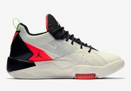Nike Air Jordan Zoom `92 Men&#39;s Shoes Sail/Black Flash Crimson CK9183-100 Size 15 - £98.82 GBP