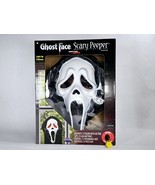 New! Scream Ghost Face Scary Peeper Window Light Up Halloween Decor Prank - $465.61 MXN