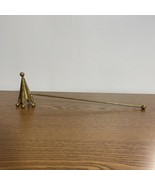 Vintage IHI Solid Brass Candle Snuffer  Looks Like Cone Clown Hat Made i... - £9.57 GBP