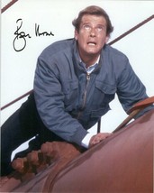 Roger Moore (d. 2017) Signed Autographed "James Bond 007" Glossy 8x10 Photo - $69.99