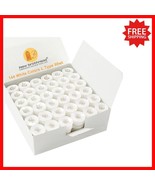 144pcs White Prewound Bobbin Thread - Type L SA155 for Home &amp; Commercial... - $56.46 CAD
