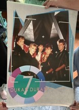 1980s Vintage Duran Duran Poster NOS - £72.56 GBP